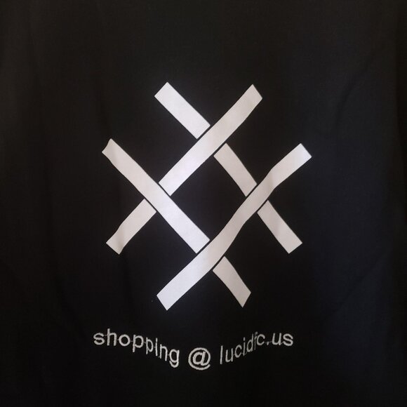 Lucid FC Black & White Long Sleeve Shirt With Graphic Logo XL - Picture 5 of 5
